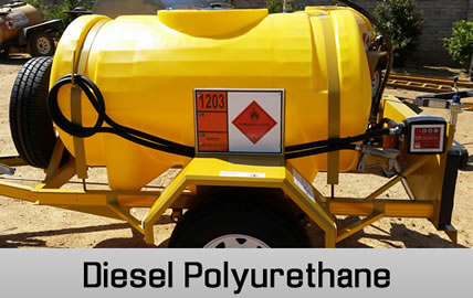 Diesel Polyurethane Tanker Trailers